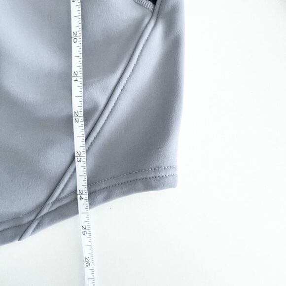 Brooks Men Athletic Performance Running Top Mock Neck Quarter Zip Gray Small - Picture 4 of 6